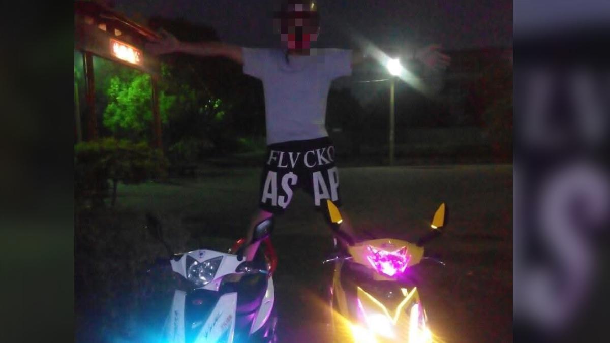 限速80飆168!台中男撞兩車害流產 自封「屁孩盟主席」