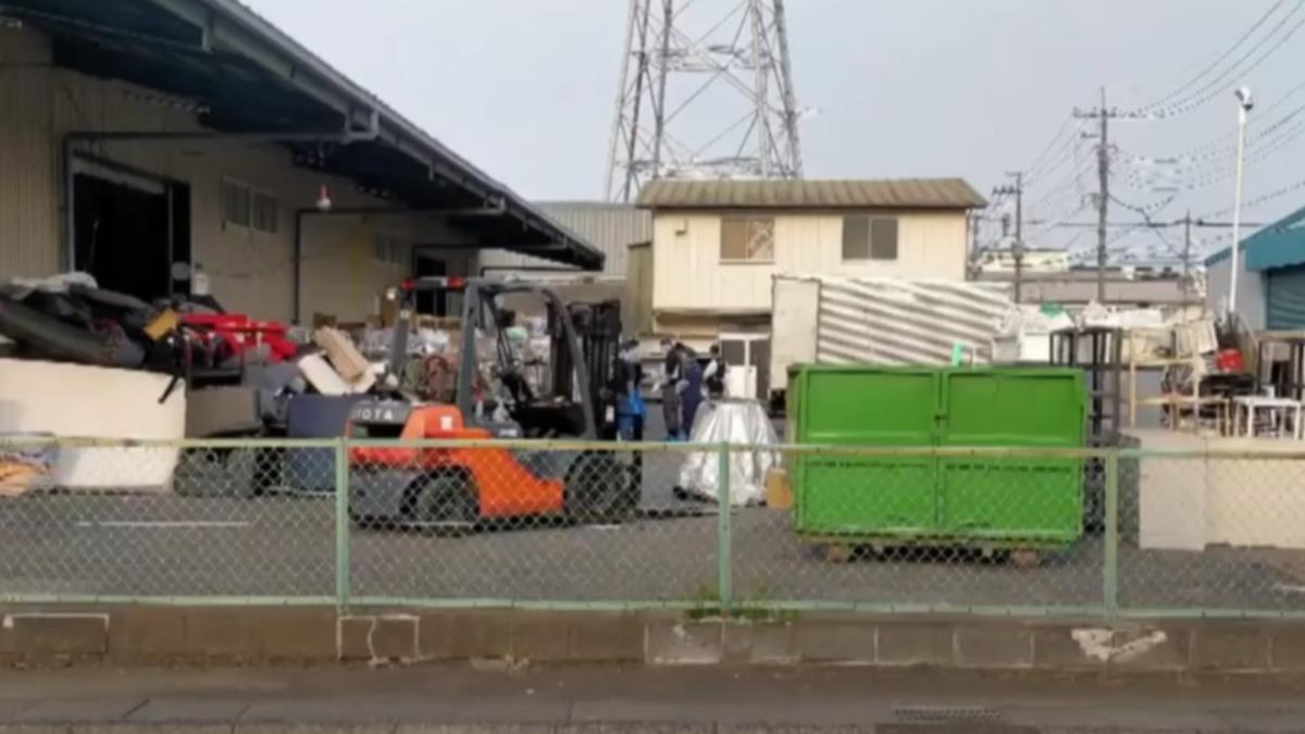 藏匿屍體的倉庫。（圖／翻攝自YouTube@日テレNEWS）