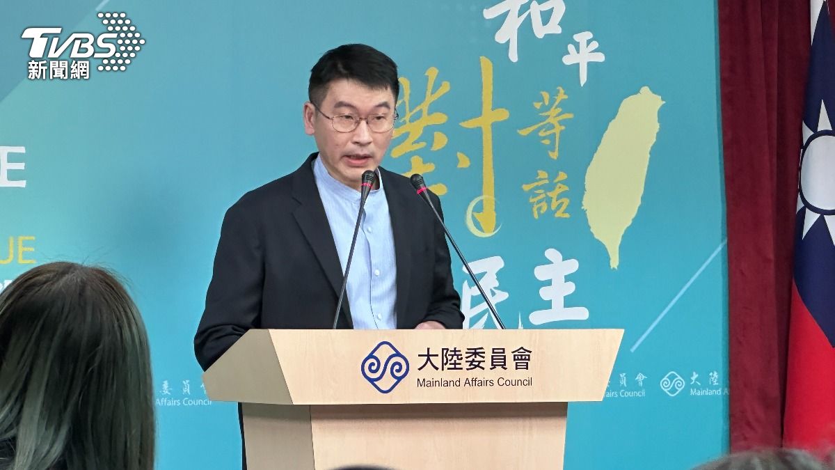 ，陸委會副主委兼發言人梁文傑認為，在中國大陸直播是要「有特許的」。（資料圖／林茜妤攝）