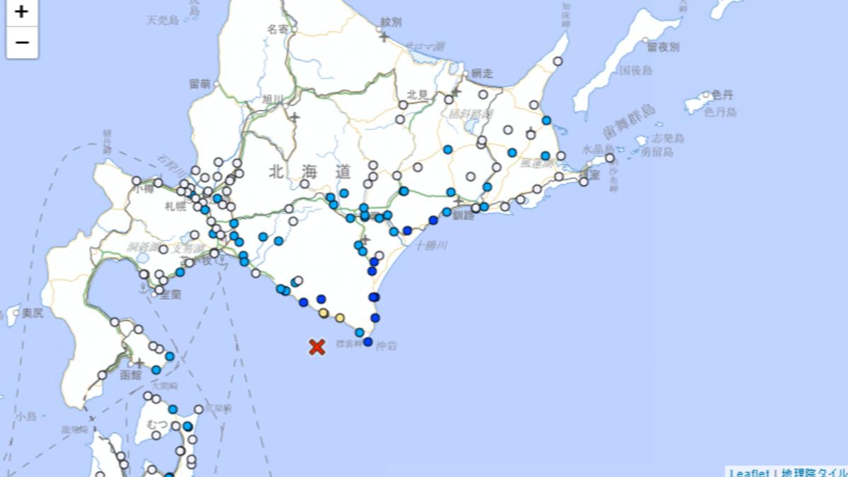 日本北海道5.6強震!「深度50公里」一票驚醒 多地明顯有感