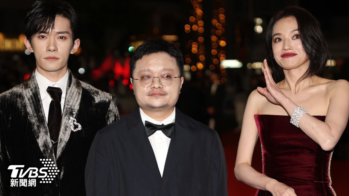 舒淇、畢贛、易烊千璽出席《狂野時代》坎城首映。(圖/達志影像歐新社)