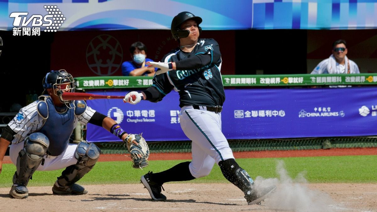 周思齊四局吞下三振。（圖／胡瑞麒攝）