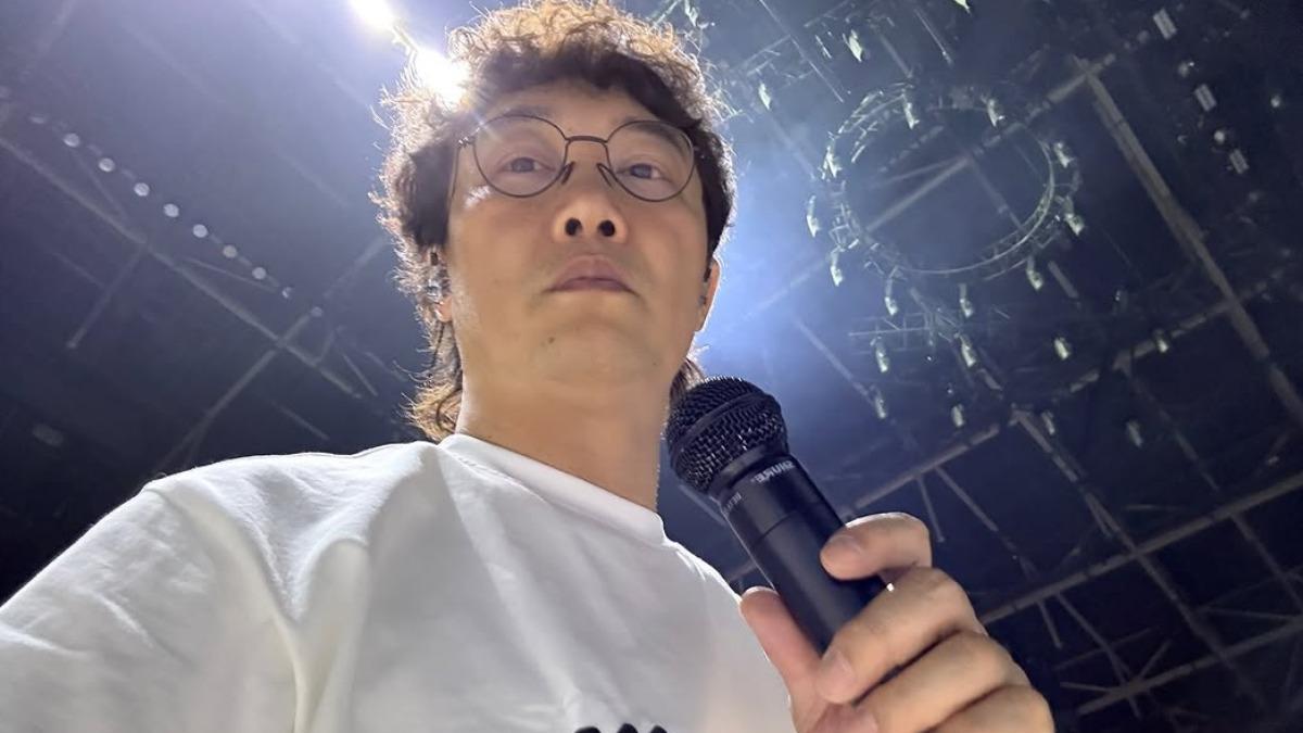陳奕迅抵高雄彩排。(圖/翻攝自陳奕迅IG)