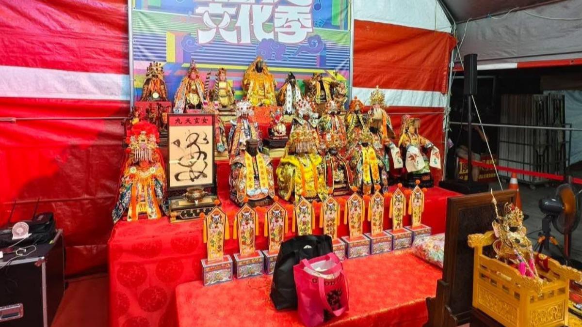 信徒文化季出動27尊神明坐鎮。(圖/信徒文化季提供)