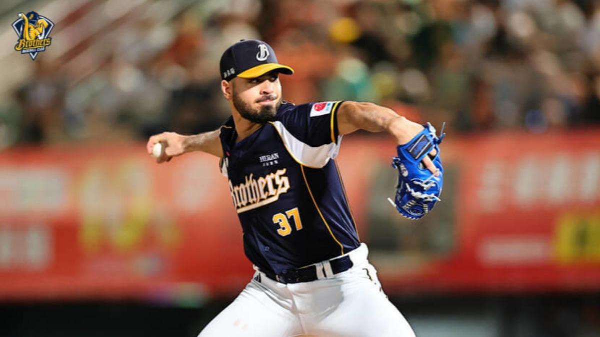 中職/黃博多8局壓制+宋晟睿3安猛打賞 兄弟強勢收下3連勝