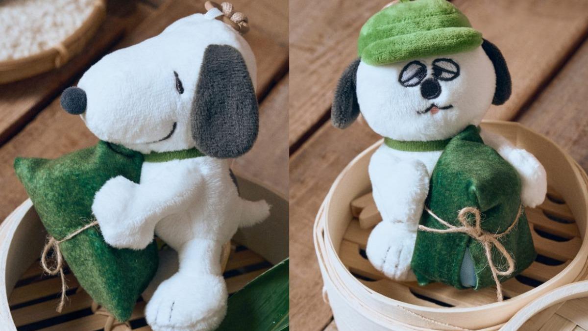 「玩偶粽子收納購物袋」共有2款,分別為史努比和奧拉夫。(圖/「威秀影城」提供)