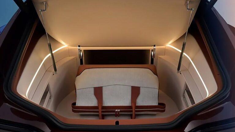 Speedtop採用雙座設計，後座規劃成開放式置物空間。（圖／翻攝自IG@cardesignworld）