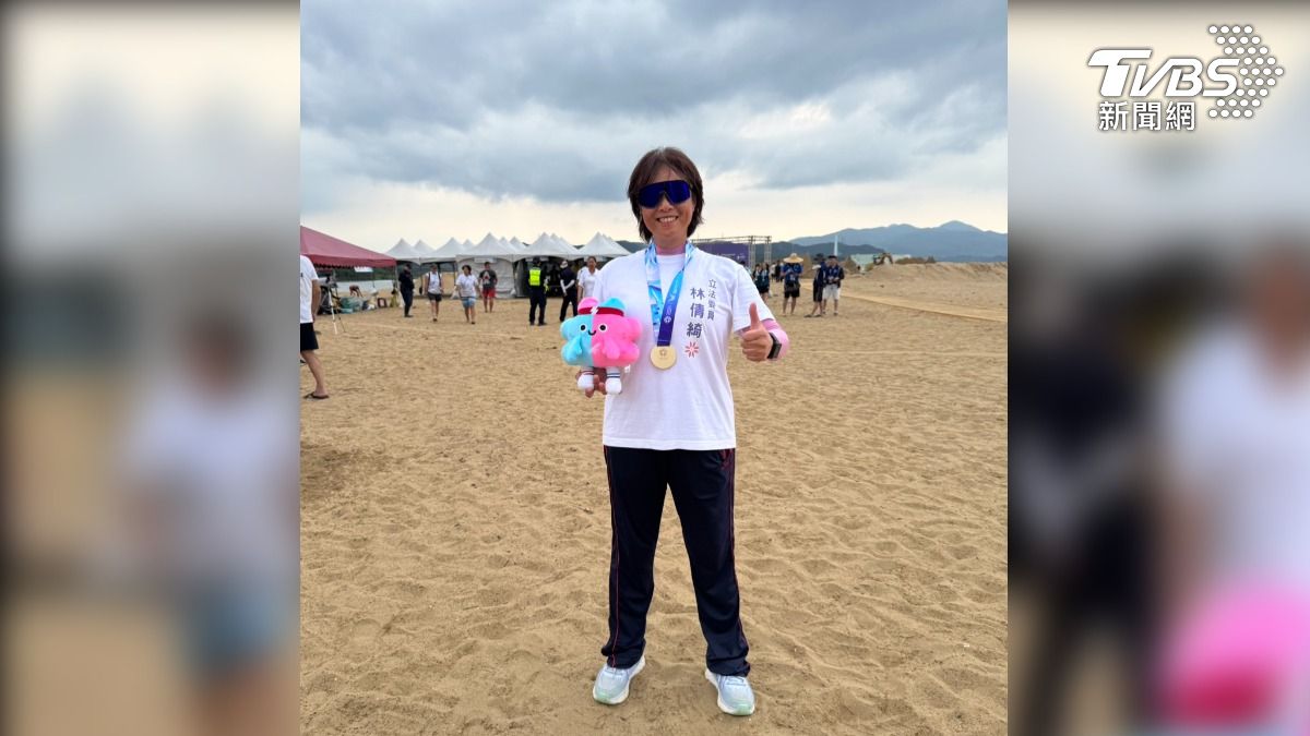 藍委林倩綺超狂!奪世壯運女子組帆船金牌 國會唯一參賽選手