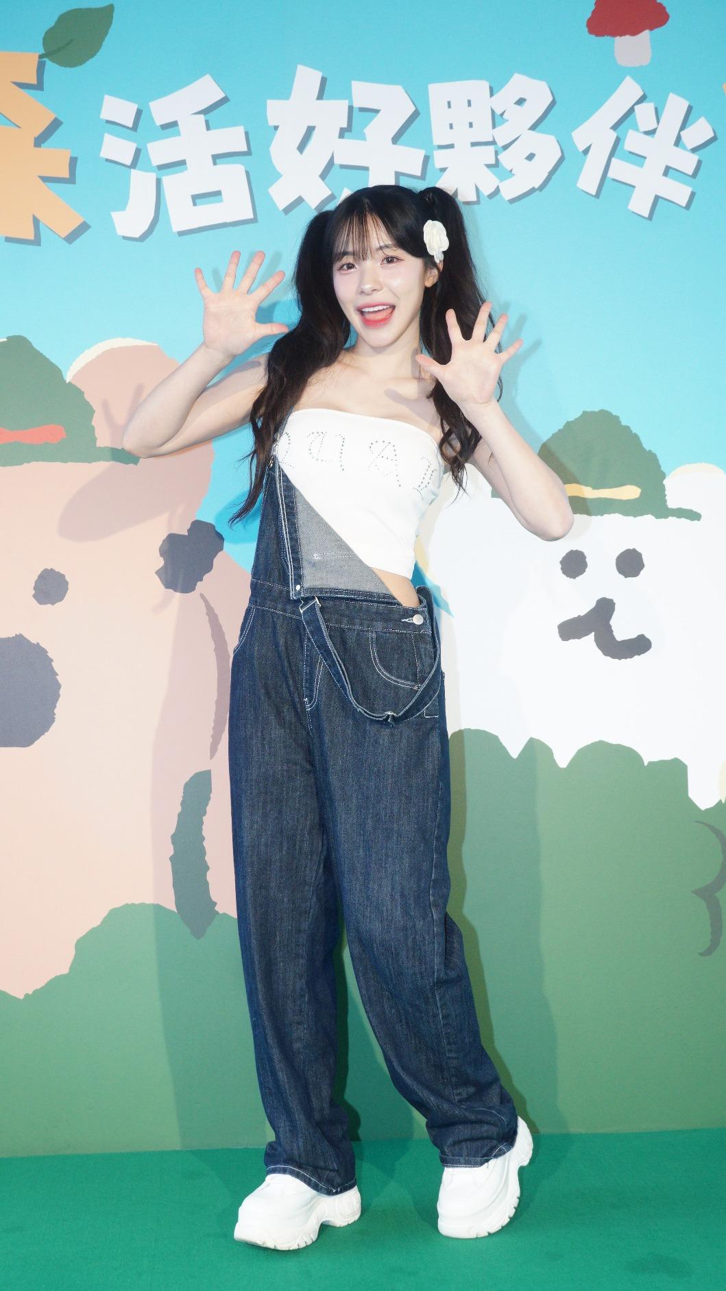 李多慧說家鄉的知名產物就是她!(圖/謝毅攝)