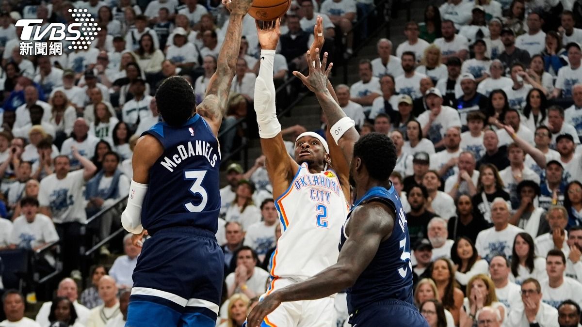 NBA-NBA季後賽-NBA西區冠軍賽-NBA線上看-NBA直播-灰狼對雷霆-Shai Gilgeous-Alexander