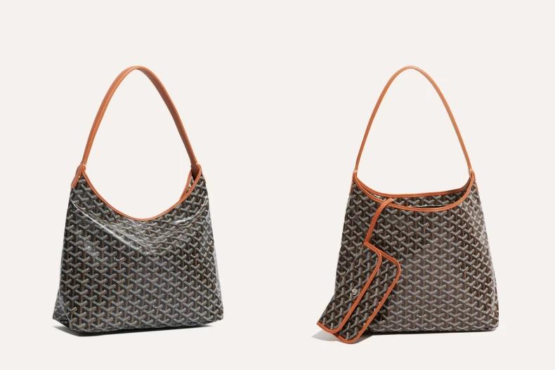 Bohème Hobo 包款以其實用與時尚兼具的設計而最受韓妞與外國遊客歡迎。(圖/Goyard提供)