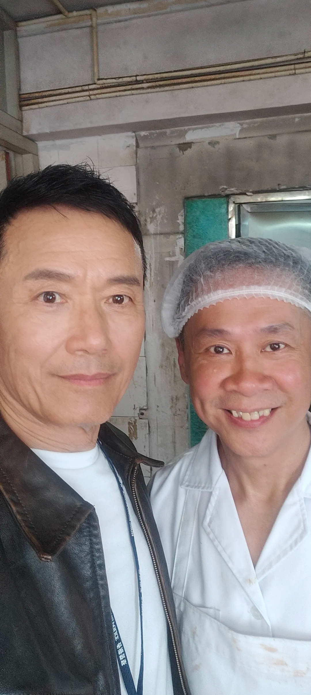 演員劉雲龍貼出與苗僑偉的合照。（圖／翻攝自小紅書＠香港演员刘云龙，坐標深圳）