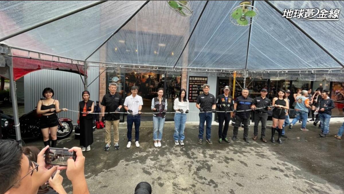 Harley-Davidson台北旗艦展示中心，為全台首座導入品牌全新CI概念的展示空間。（圖／地球黃金線）