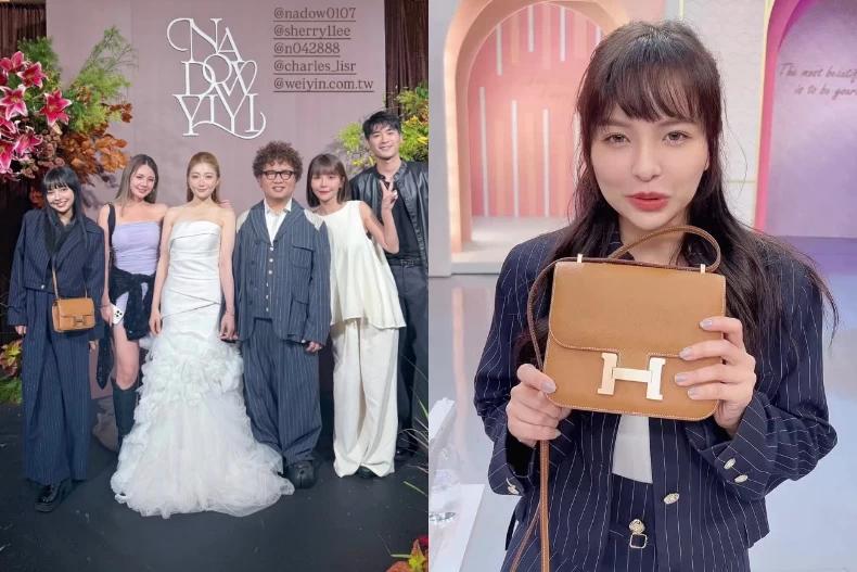 凱希出席納豆、依依婚禮。(圖/翻攝自IG@cathyshyu、womanqueen42)