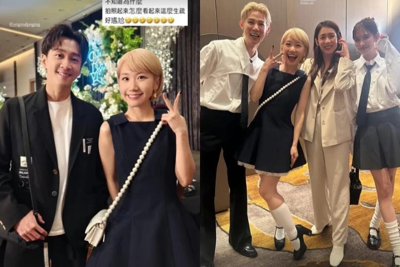 Lulu出席納豆、依依婚禮。(圖/翻攝自IG@sunnygirl800424)