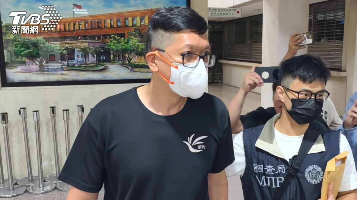 威京集團法務經理陳俊源80萬元交保。（圖／陳冠宇攝）