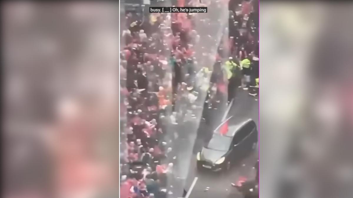 英超冠軍利物浦遊街慶祝 夾道球迷遭汽車撞飛27送醫