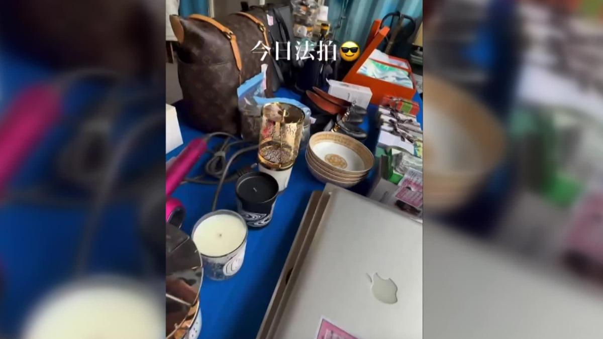 蔡阿嘎曝光法拍現場(圖/翻攝蔡阿嘎Instagram)