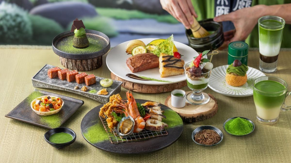 陶板屋、藝奇和阪前攜手日本專門店一〇八抹茶茶廊。(圖/業者提供)