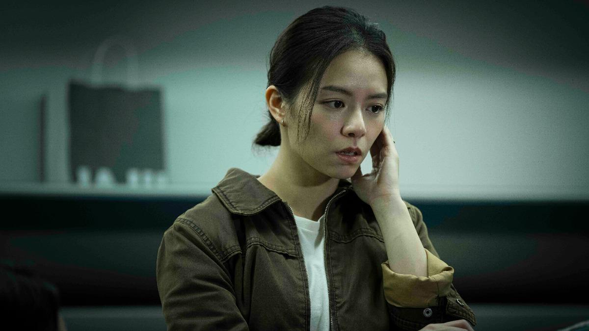 宋芸樺在《96分鐘》有不少動作戲。(圖/華影國際提供)