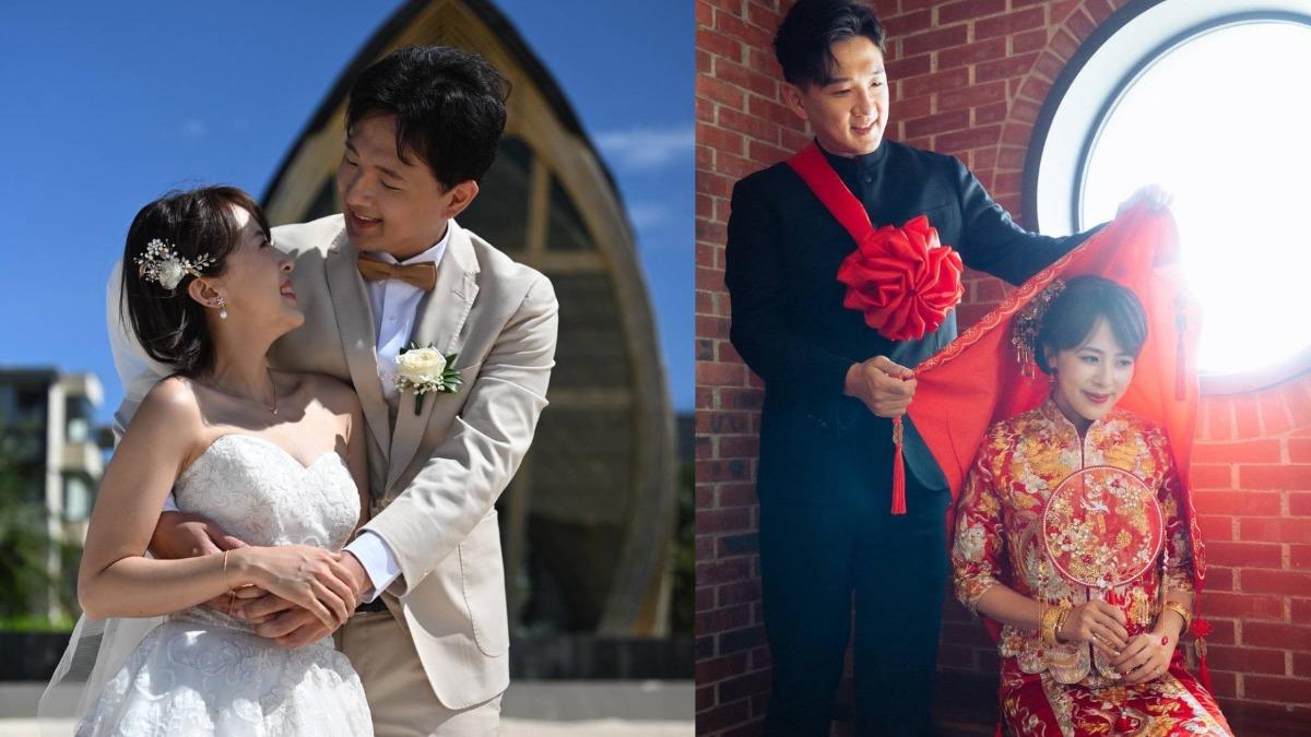 主播界蔡依林無預警宣布當人妻！　峇里島浪漫訂婚「185公分帥尪」正面曝