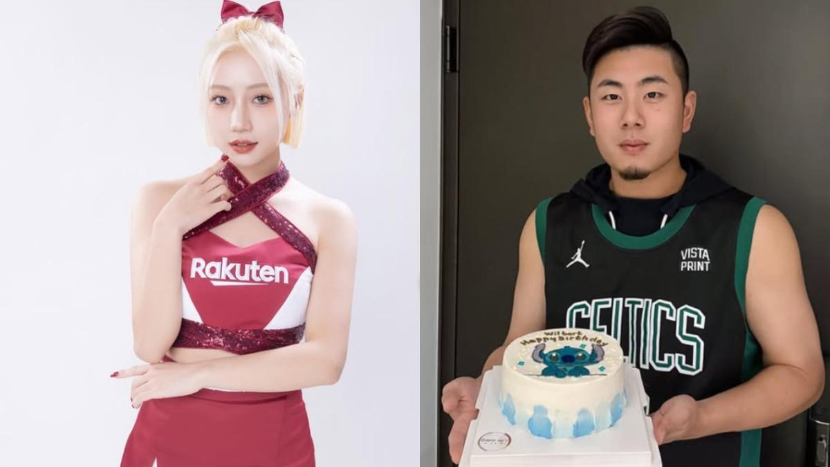 樂天女神死會+1!下班「幽會富邦球員」共進晚餐 偷摸翹臀遭拍