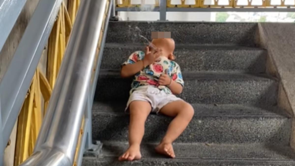 泰4歲男童吸菸片網路熱議 網紅揭貧困家庭心碎真相