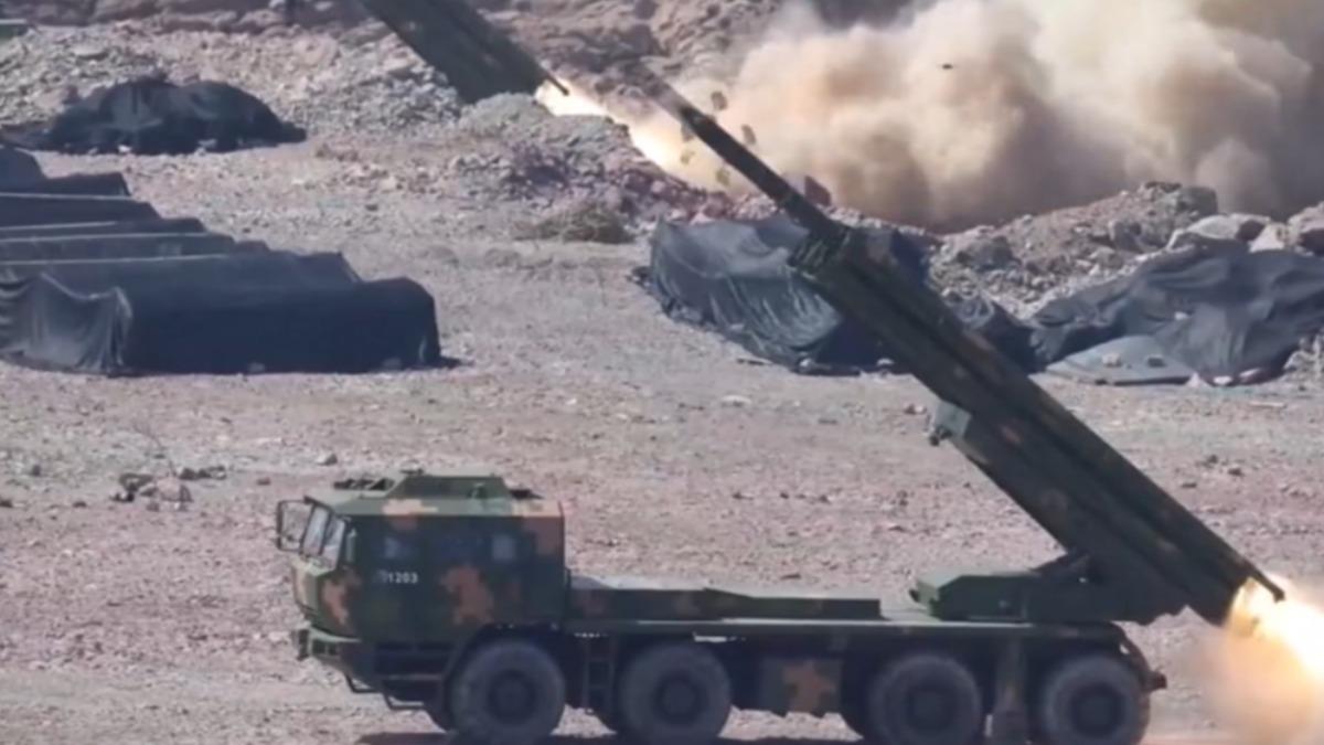 解放軍遠火營實彈演練