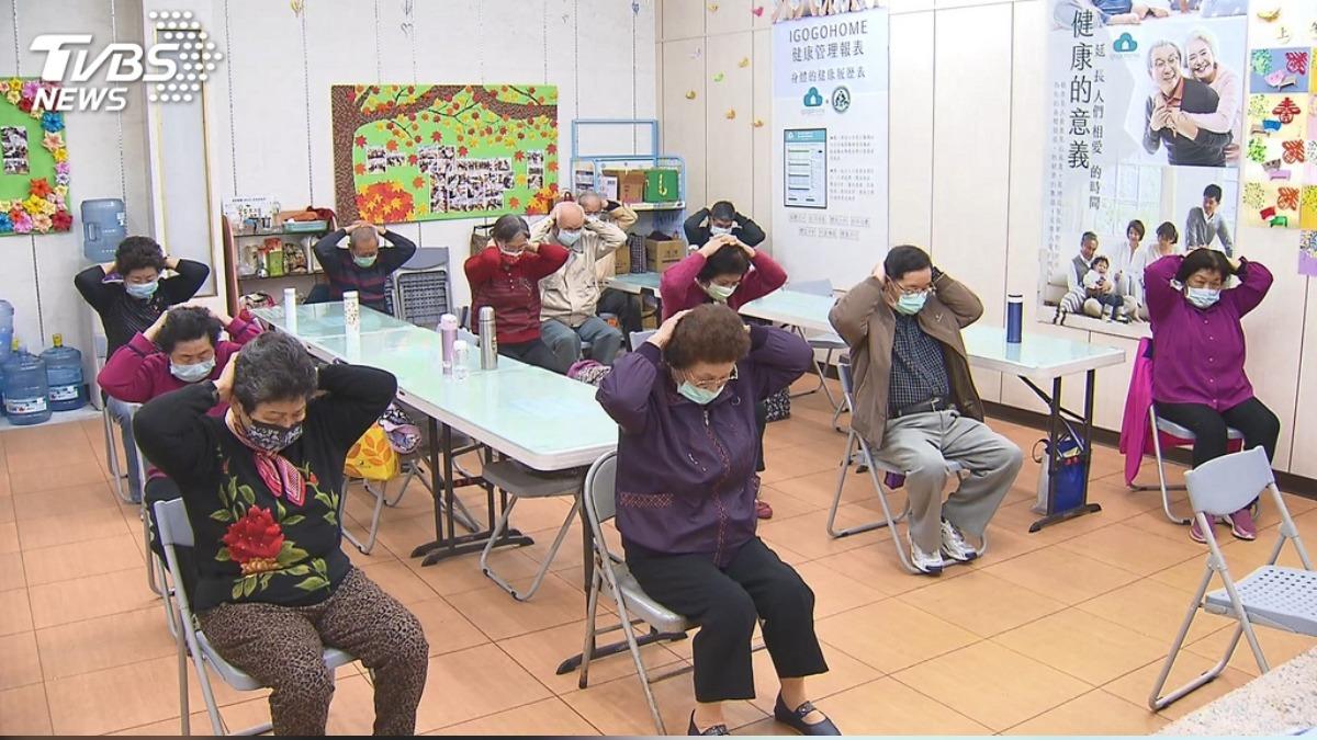 鼓勵高齡者運動（圖／TVBS）