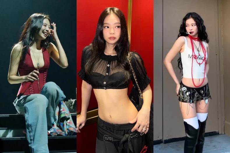 Jennie穿搭風格重點。(圖/翻攝自IG@jennierubyjane)