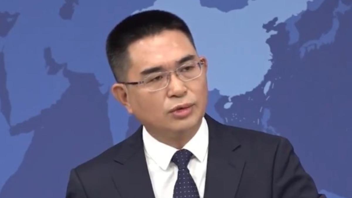 國台辦發言人陳斌華。（圖／翻攝自中國網）