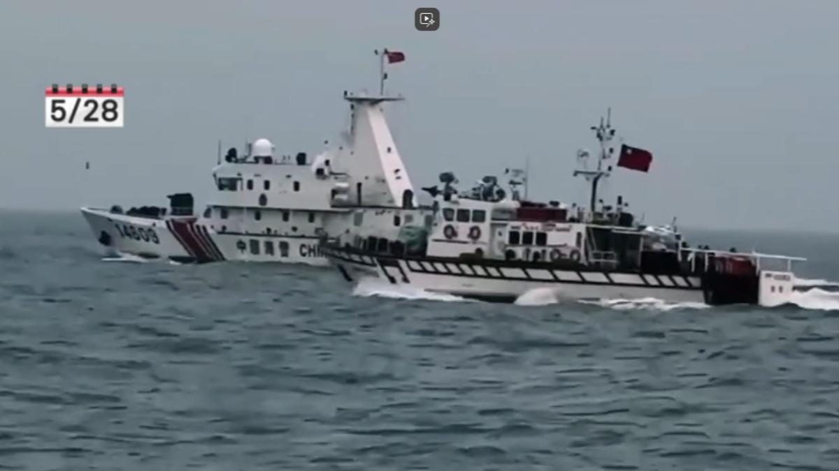 海巡指陸海警「常態化騷擾」而非執法巡查(圖/海巡署)