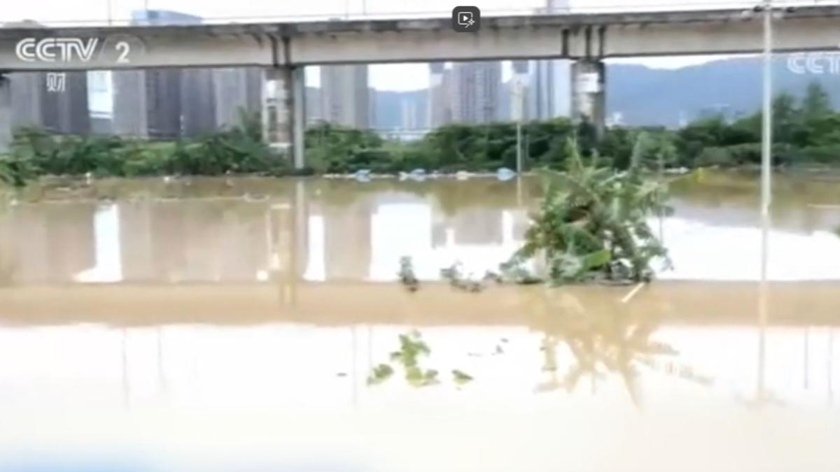 廣西廣東部分地區日降雨量 突破5月份歷史紀錄(圖/CCTV-2)