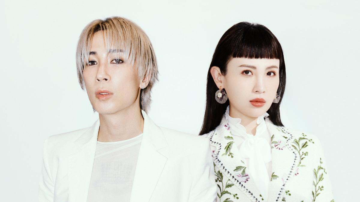 馬天佑(左)邀魏如萱對唱粵語情歌〈我們什麼都不是〉。(圖/Fame Glory提供)