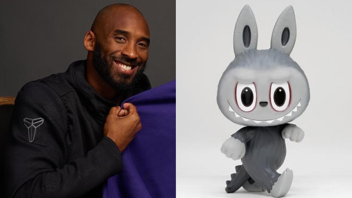 穿著黑曼巴的Labubu 傳今年將推「Kobe聯名款玩偶」