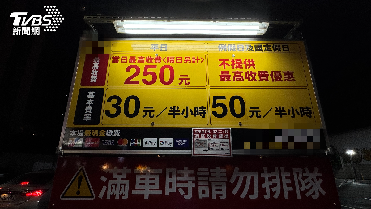 開車比住宿貴?台中停車場每小時120無上限 苦主日噴3千