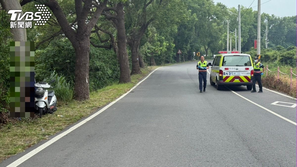 機車停一旁…彰化男樹旁死亡 聯結車司機目擊嚇傻