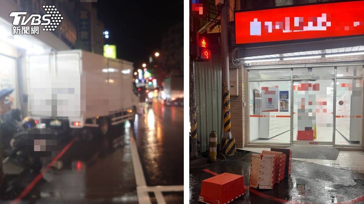 送貨變車禍!手煞車沒拉好5機車遭殃 司機傻眼補救追不上
