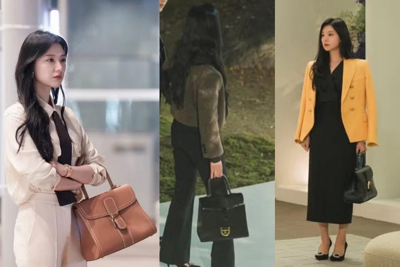 韓劇《淚之女王》中,金智媛拿著Brillant 包款亮相。(圖翻攝自/tvN)