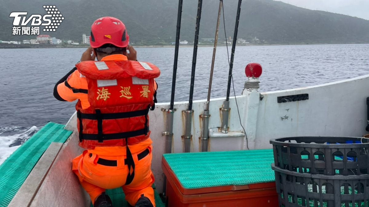 墨西哥男前往綠島浮潛不幸溺水失蹤,海巡獲報搜救中。(圖/TVBS)