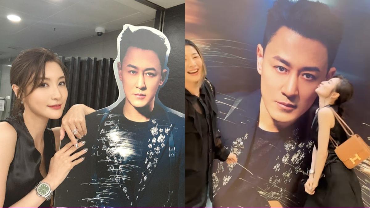 視后林夏薇被申請破產!5天前貴氣亮相 現身堂哥林峯演唱會
