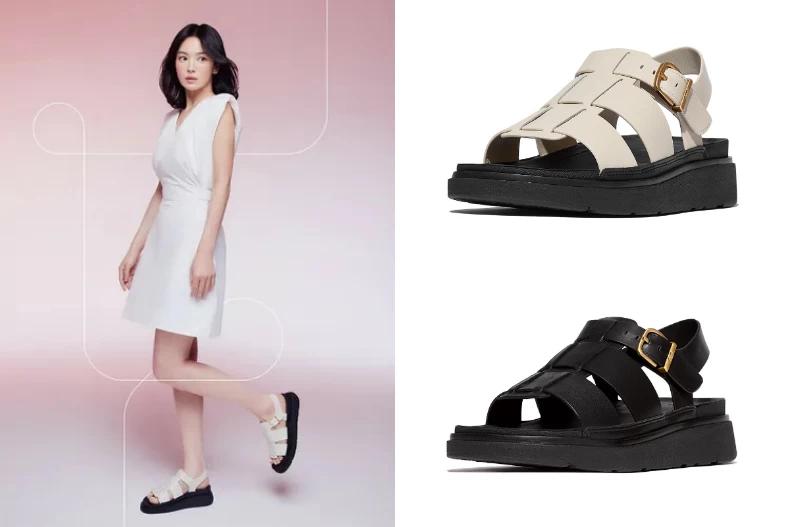 FitFlop GEN-FF FISHERMAN 漁夫涼鞋。(圖/FitFlop提供)