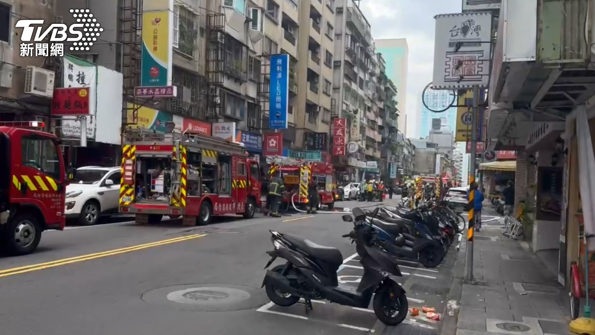 快訊／北市大安區大廈竄火　住戶嚇壞逃生嗆傷送醫