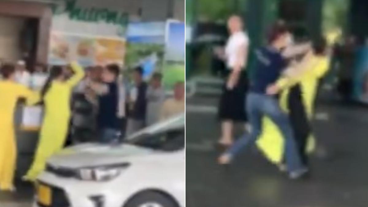 越南富國機場又鬧風波!2女員工「當眾扯髮互毆」 旅客全看傻