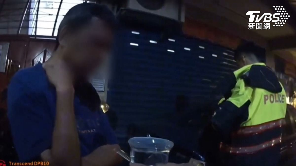北市保大警慶生完酒駕上路!倒地被警發現認「剛喝完」下場慘了