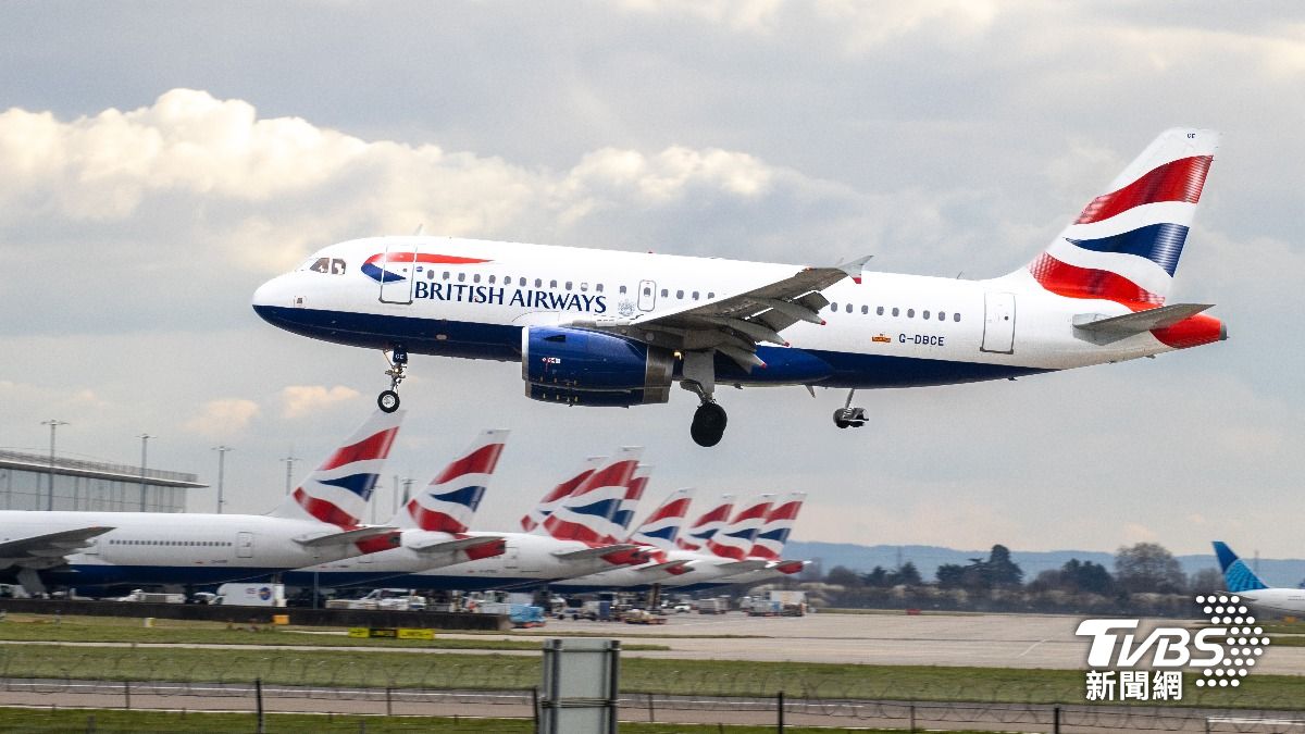 英國航空。(示意圖/達志影像shutterstock)