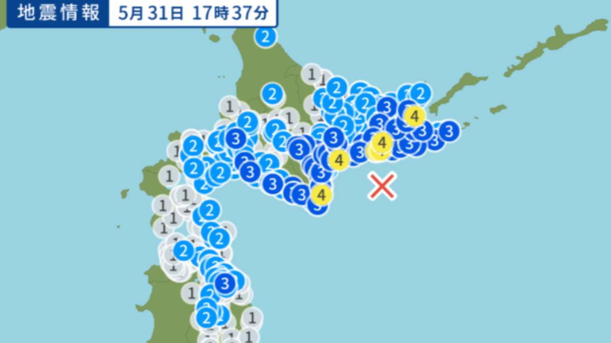千島海溝能量累積恐有規模9強震 今北海道外海6.1地震發海嘯預報