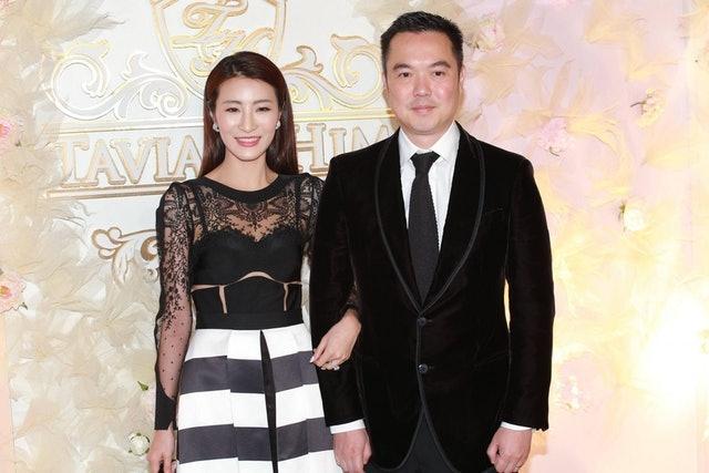 林夏薇於2015年下嫁金融才俊老公莫贊生,二人結婚10年依然相當幸福。(圖/視覺中國提供)