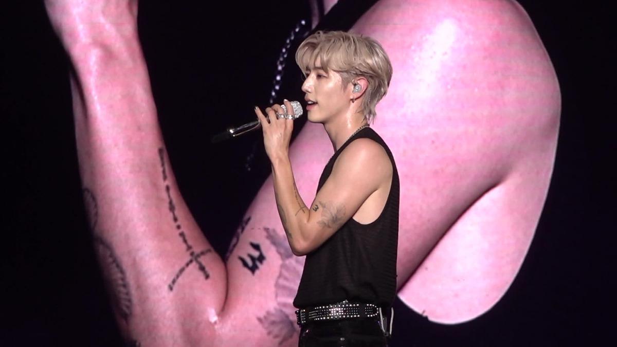 GOT7 MARK參與高雄拼盤演唱會演出(圖/讀者提供)