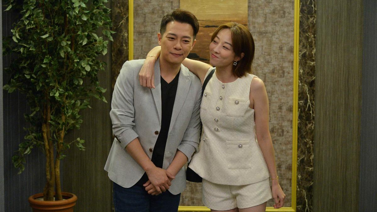 林則希(左)喜歡撒嬌女。(圖/三立提供)